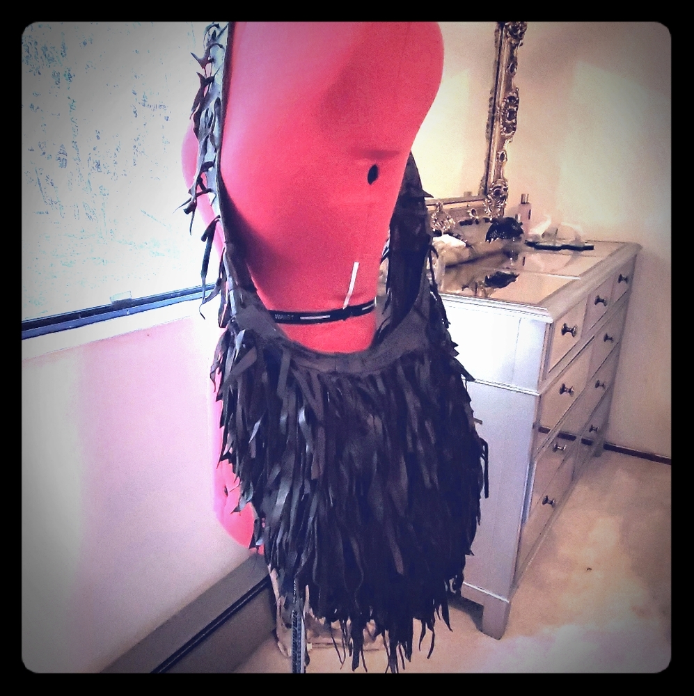 Brown boohoo hand made leather bags